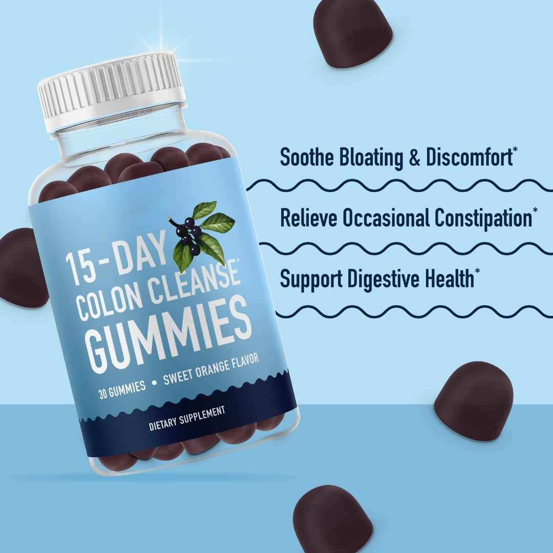 🌿Nettoyage Naturel du Côlon avec Nos Gummies Détox💚